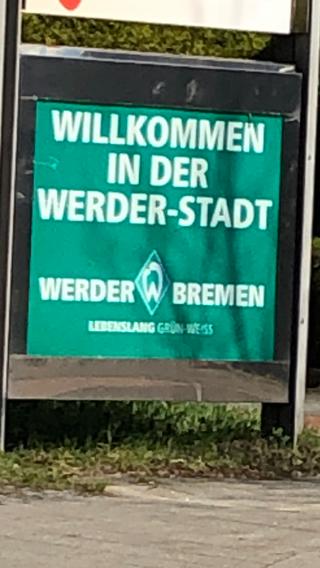 Werder Bremen Stadt auf Wunsch von Uwe